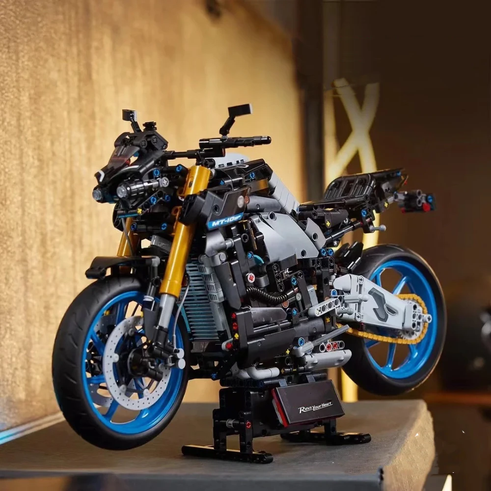 Technical 42159 MT-10 SP Motorcycle Model Building Blocks Advanced Building Set For Adults Bricks Toys Gifts Vehicles Collection 3