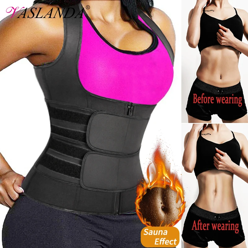 Sweat Waist Trainer Vest Slimming Corset For Weight Loss Body Shaper