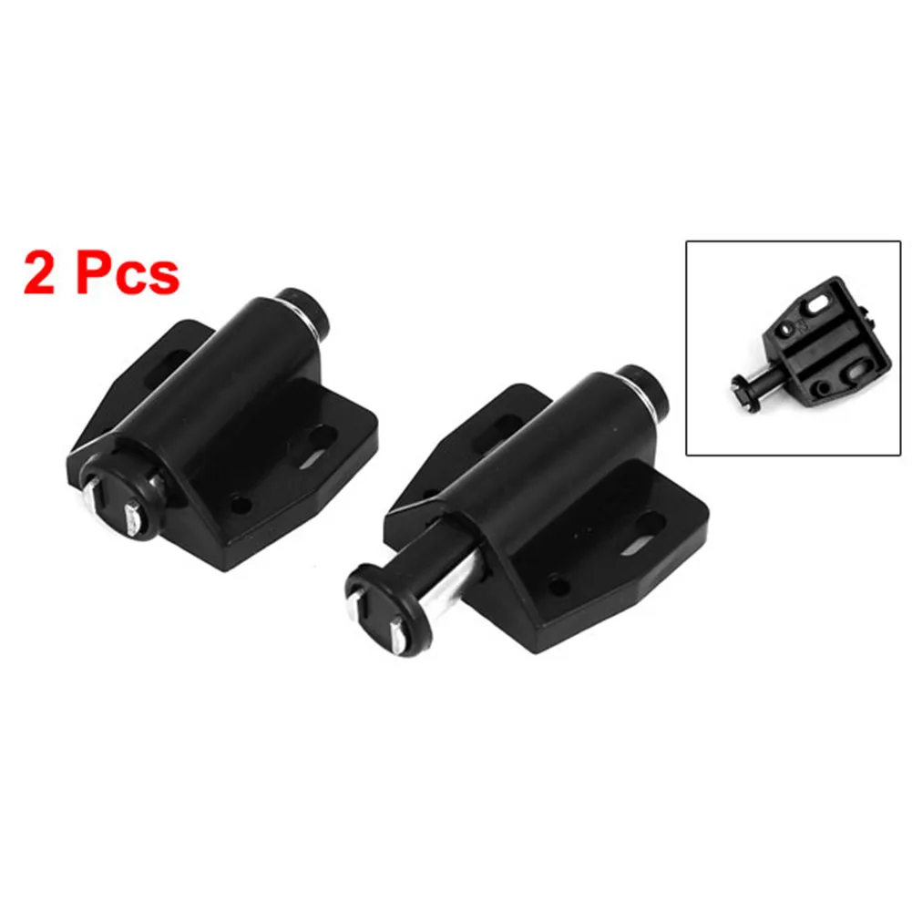 Magnetic Cabinet Latches 2Pcs Single Magnetic Pressure Push To Open Touchs Latch Cabinets Cupboard Doors Wardrobes Bathroom Cupboard Catches Hardwares