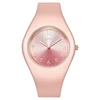 TPW Full Size 40mm Quartz Watch For Women Rubber Strap Skin Friendly Silicone watch 1