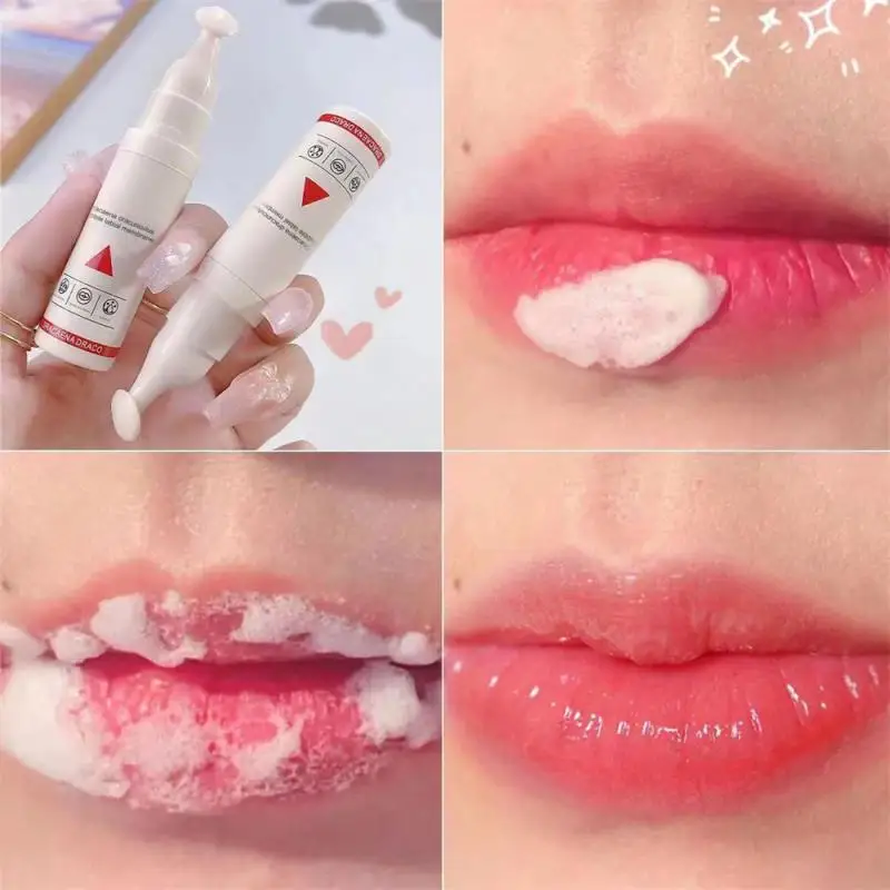 

Bubble Lip Mask Dragon Blood Tree Bubble Gentle Exfoliation Natural Lip Scrub Tender Polish Lip Lip Lipstick Care Moisture
