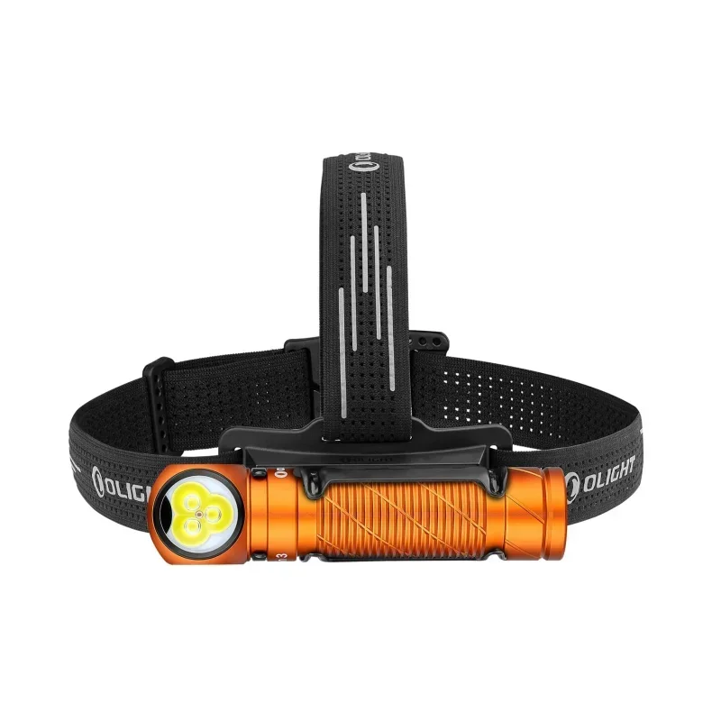 Olight perun 3-ヘッドライト,3000ルーメン,白と赤のライト,USB