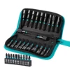 Libraton 31PCS Magnetic Nut Driver Set Metric & SAE, Impact Drill Driver Bit Set 1/4", Screwdriver Bits, Impact Socket Adapters 1