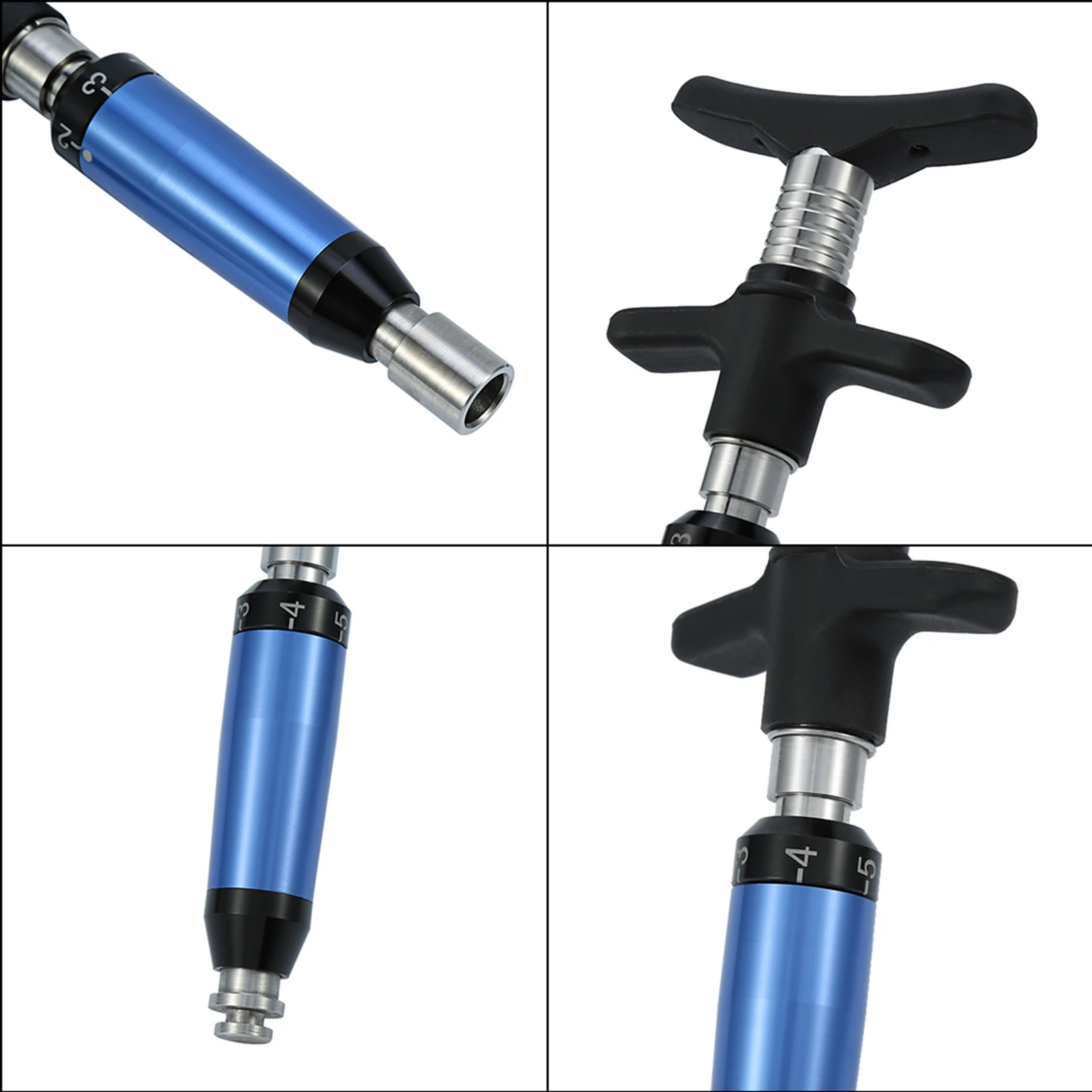 Chiropractic Tool Chiropractic Adjusting Tool 2 Types 6 Levels Manual Chiropractic Spine Adjusting Corrector Tool Forth Massager 4