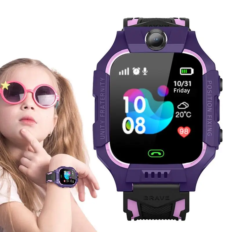 

Smart Watch For Kids HD Touch Screen Camera LBS Kids Watches Phone Calling Text Messaging LBS Watch For Boys Girls Birthday
