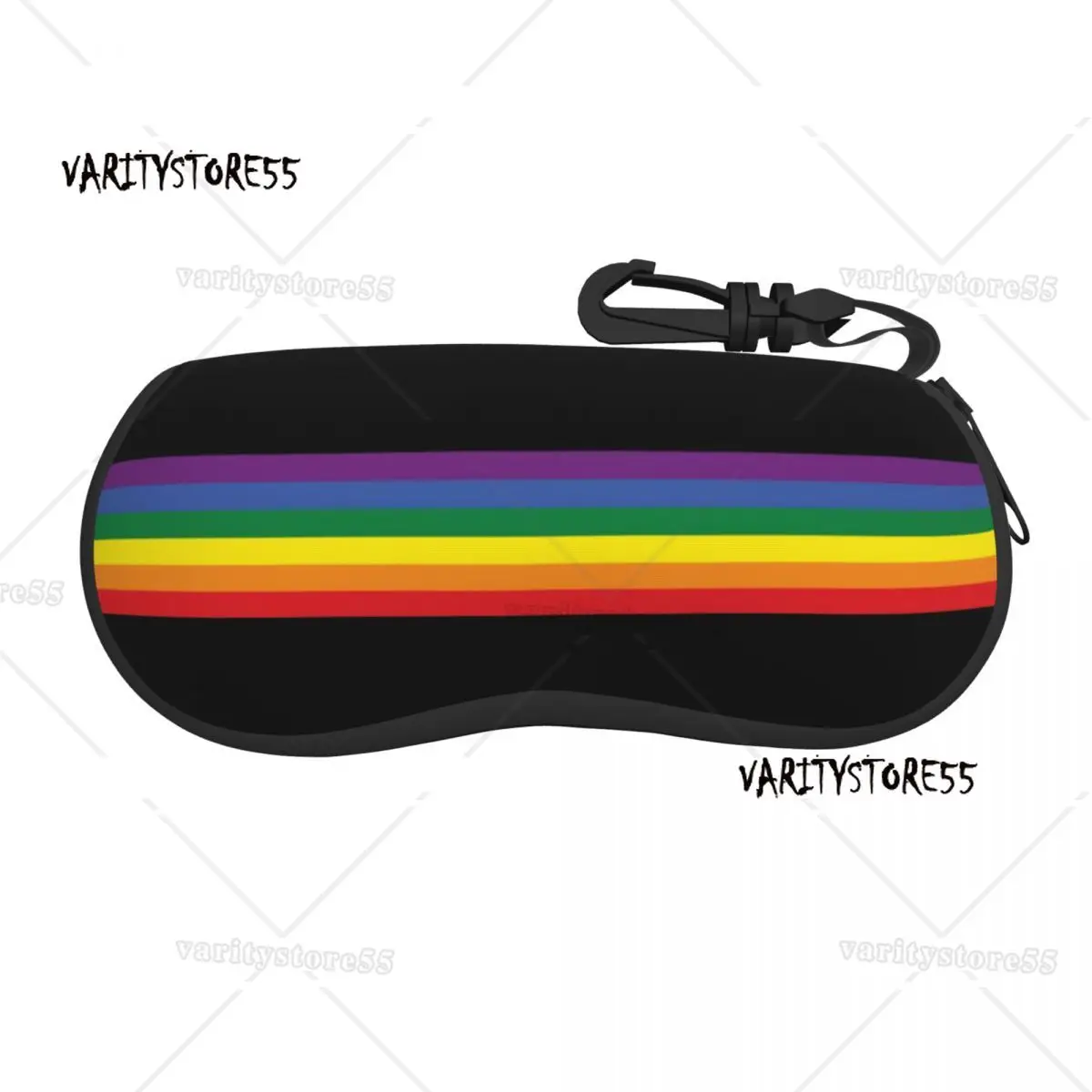 

Custom Rainbow Pride LGBT Glasses Case Portable Transgender Gay Lesbian Shell Eyeglasses Case Sunglasses Box