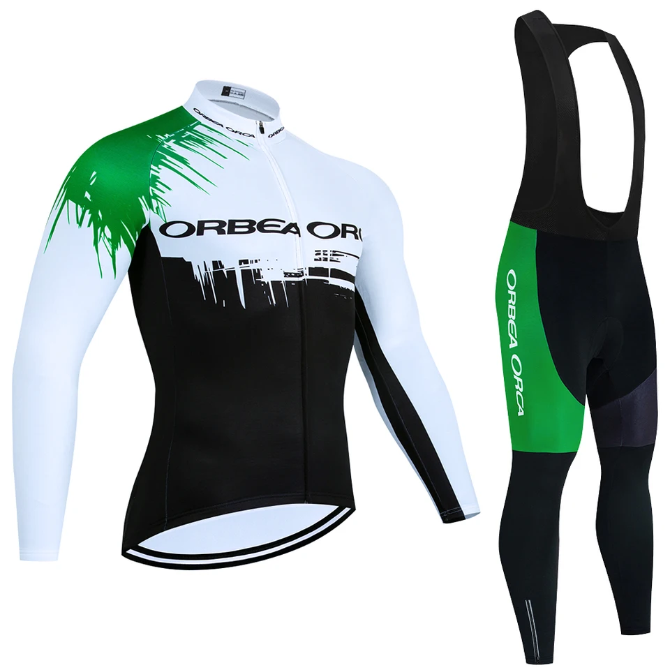Orbea Factory Team Ropa Ciclismo Orbea Invierno Winter 2025 New Cycling  Jersey Team ORBEA ORCA Bike Jacket Pants