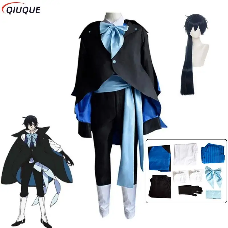 Anime The Case Study of Vanitas Cosplay Costume Wig Vanitas No Karte Cosplay Uniform Men Women Halloween Christmas Party Suit anime genshin impact mona game suit maid outfit sexy dress party uniform cosplay costume halloween women free shipping 2021