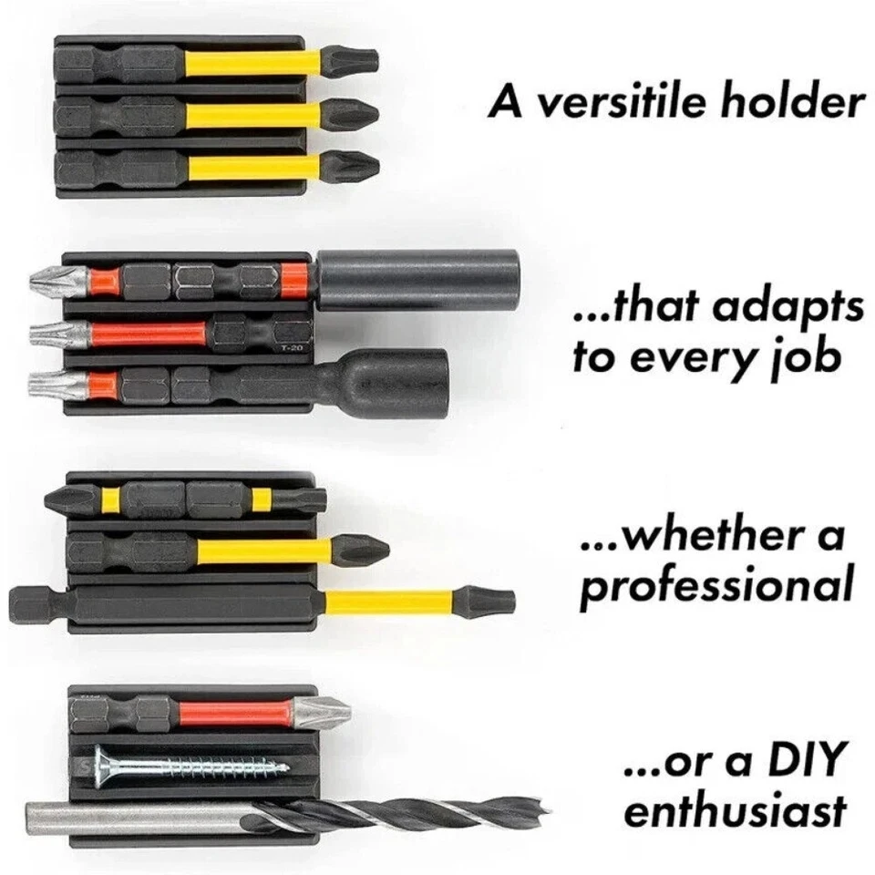 Magnetic Batch-head Holder Magnetic Bit Holder Screwdriver Bits Holder for Milwa