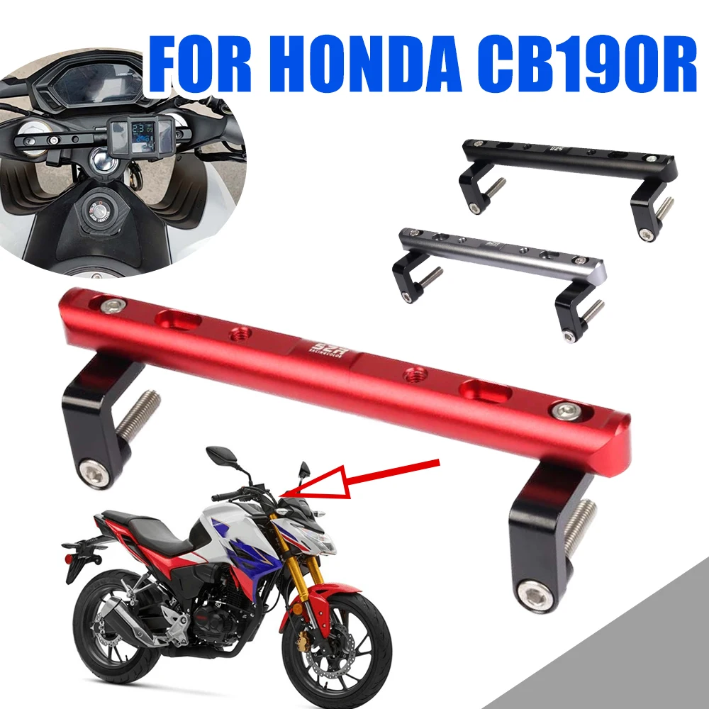 For Honda Cb190R Cb 190R Cb190 R Motorcycle Accessories Balance Bar Handlebar Crossbar Phone Holder Gps Navigation Plate Bracket