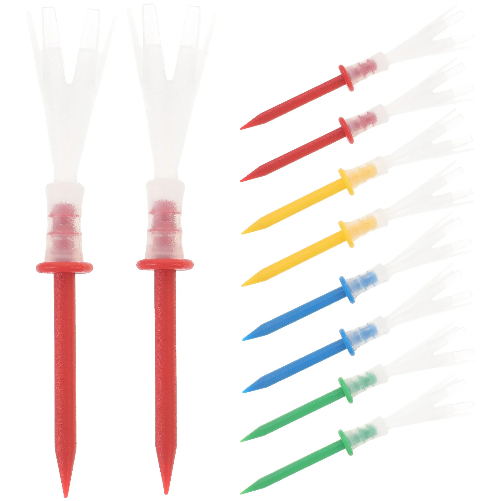 

16PCS Outside Professional Tees Plastic Tees for Replacement Random Color