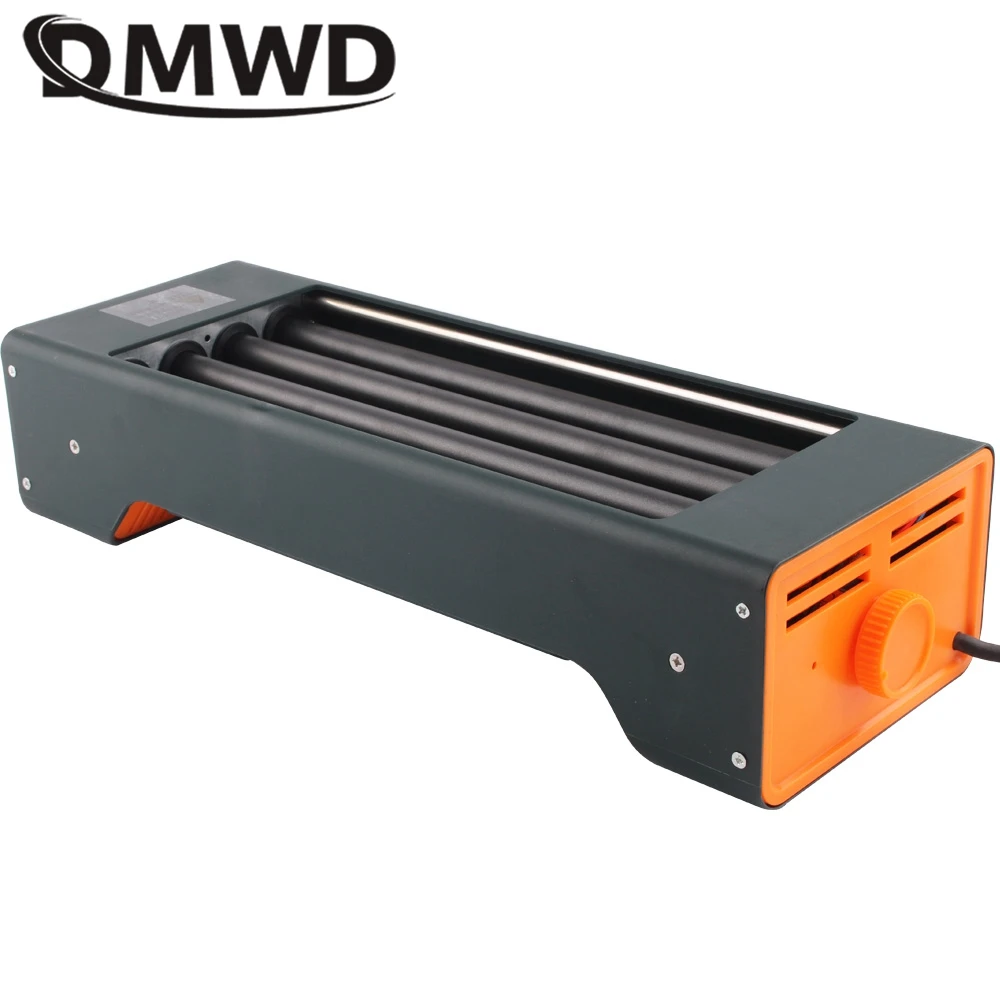 DMWD Electric Sausage Machine Hot Dog Roller Baking Grill Mini Oven Sandwich Roasted Egg Sandwich Breakfast Maker Barbecue Tool 3