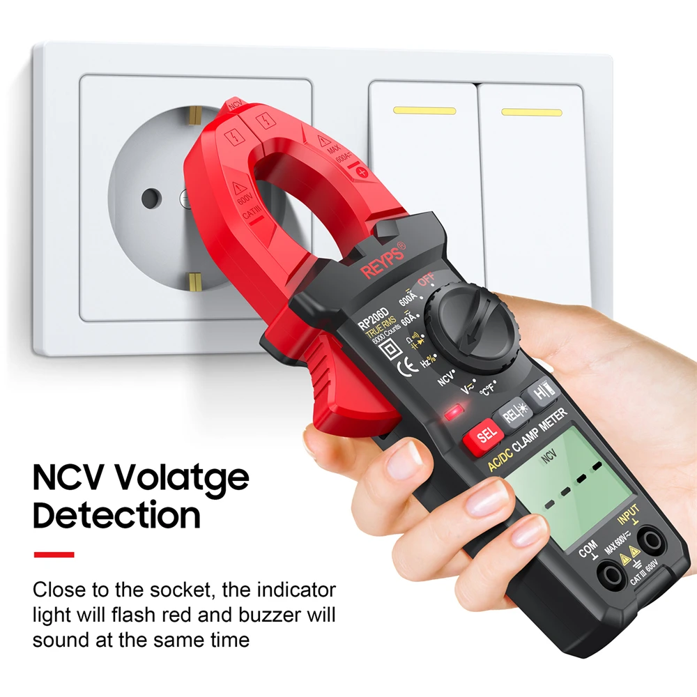 REYPS RP206 Digital Clamp Multimeter