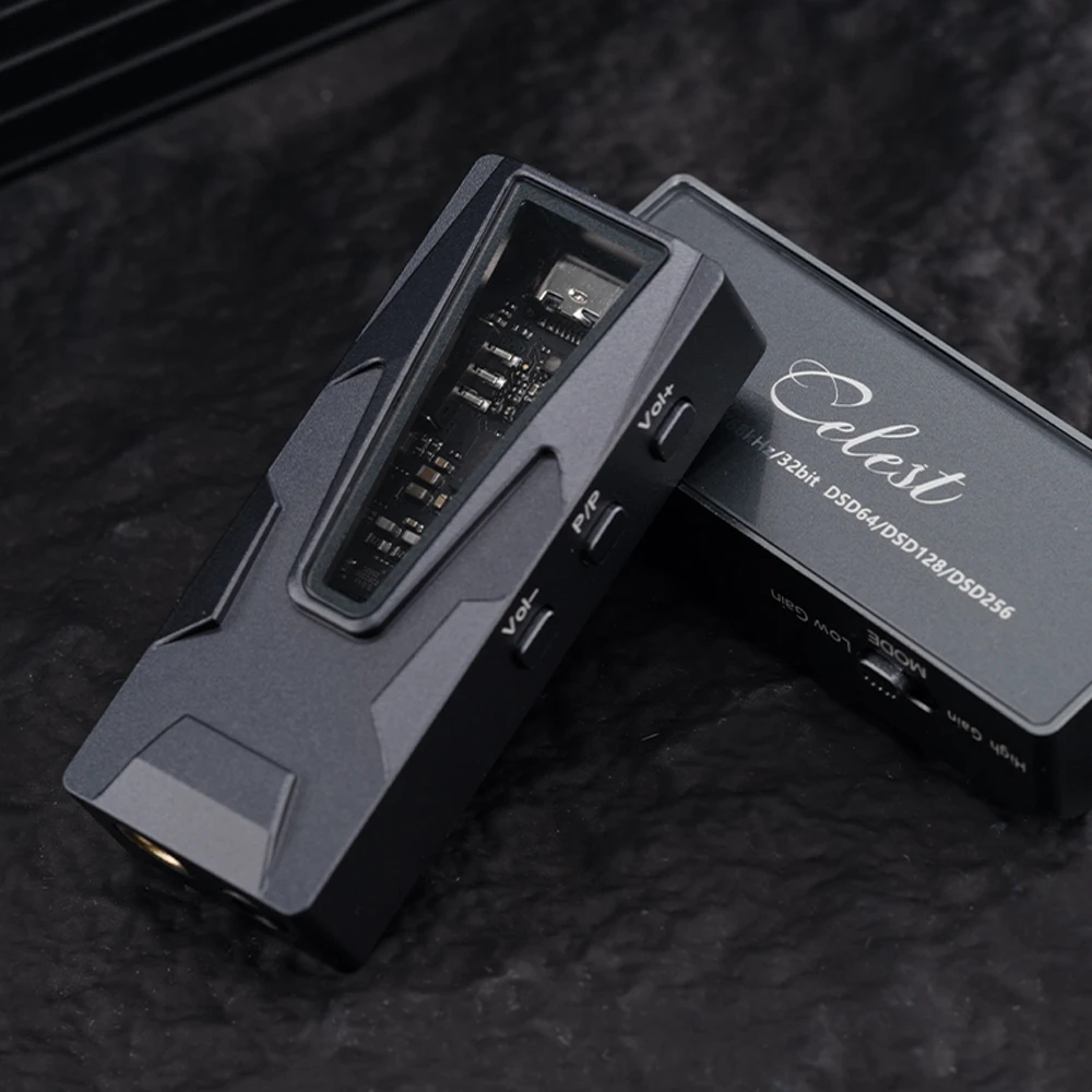 CELEST CD-30 USB C DAC AMP HIFI 헤드폰 디코더 PCM 768kHZ/32bit DSD DSD512 동글 앰프
