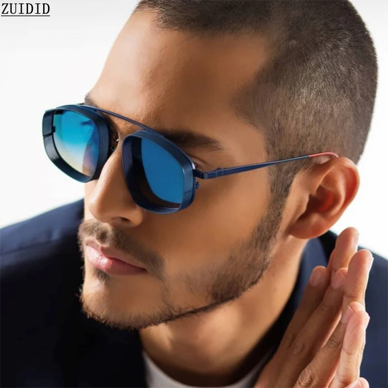 Steampunk Punk Sunglasses For Men Fashion Glasses Retro Shades Vintage Oculos De Sol Masculino Lunette De Soleil Homme_voghion.com