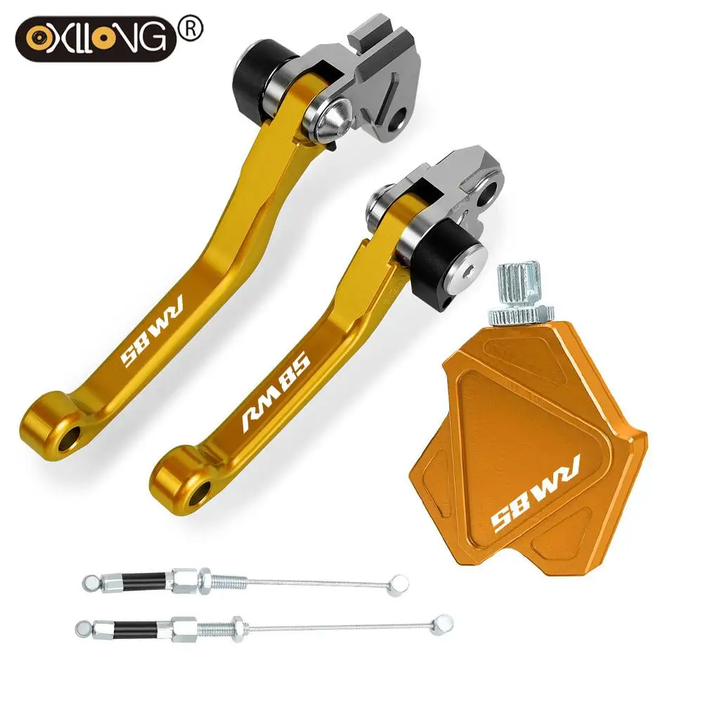 

Dirt Bike CNC Brake Clutch Levers Stunt Clutch Pull Cable Lever Replacement Easy System For SUZUKI RM85 2005-2015 2014 2013 2012
