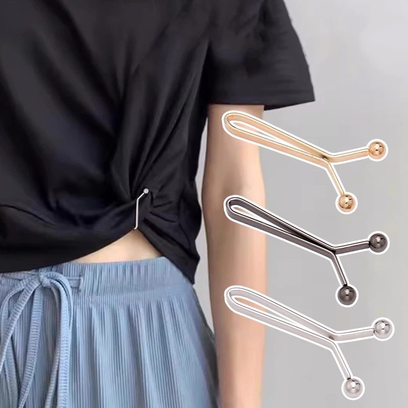 invisible waist tightening metal clip 4pcs Adjustable Button Clip For Jeans Clothes Fashion Accessories