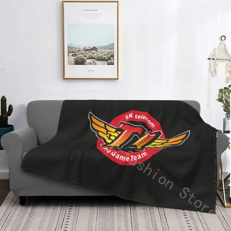 

60x80 Inch Skts Home Textile Luxury Adult Gift Warm Lightweight Blanket Printed Soft Thermal Blanket Boy Girl Blanket