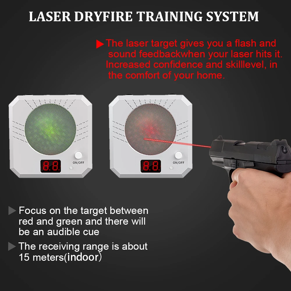 Electronic Target 308WIN Trainer Combination Set Trainer, Training Specific, Quickly Improve Accuracy
