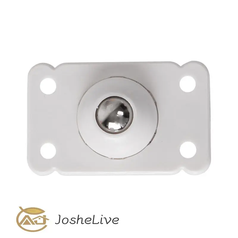 

Mini Swivel Casters Easy To Install Durable Universal Furniture Smooth Movement Space-saving Adhesive Stainless Steel Pulley