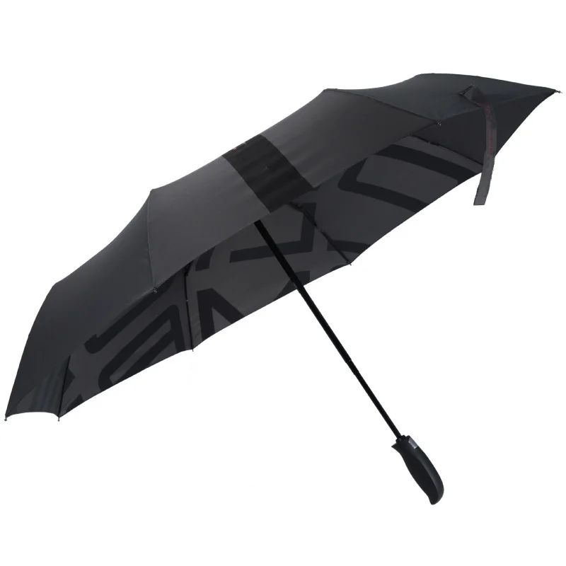 Car Umbrella 8 Bone Semi-Automatic Tri-fold Umbrella Business Gift For Porsche Car Accessories