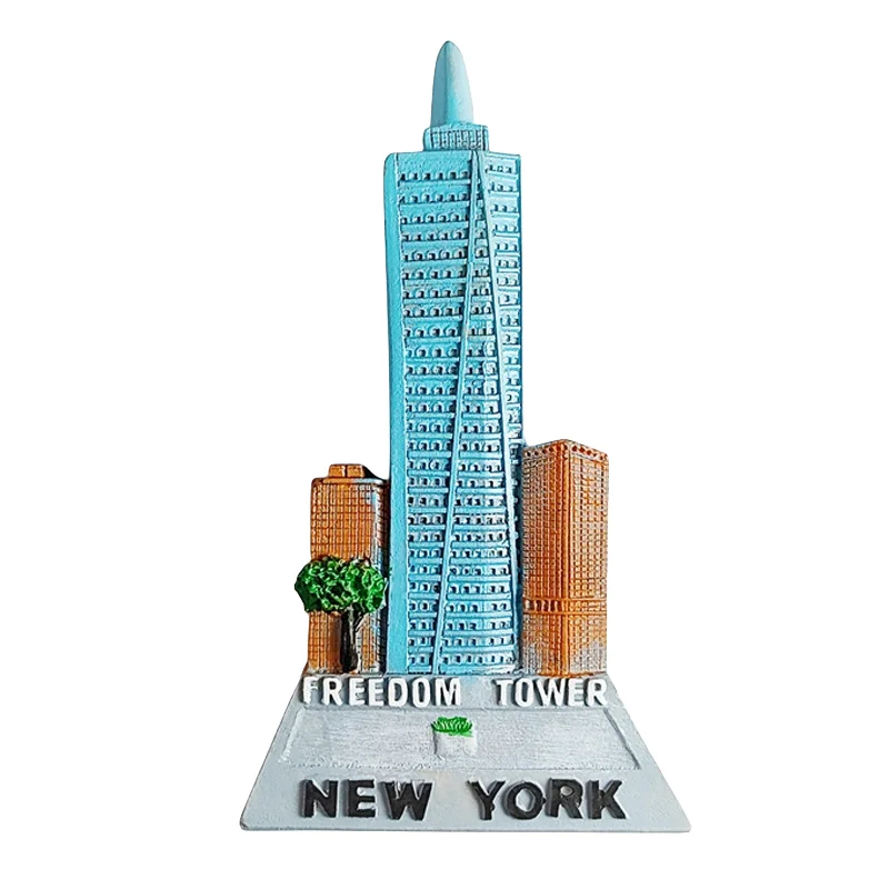 North America USA New York Las Vegas Hollywood Magnetic Fridge Magnets Tourism Souvenir Refrigerator Sticker Collection