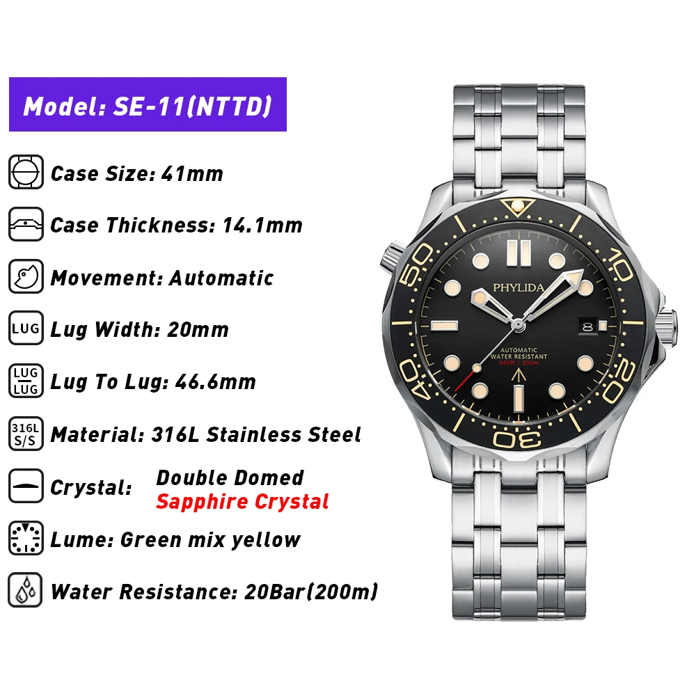Dial Pt5000 Miyota Automatic 