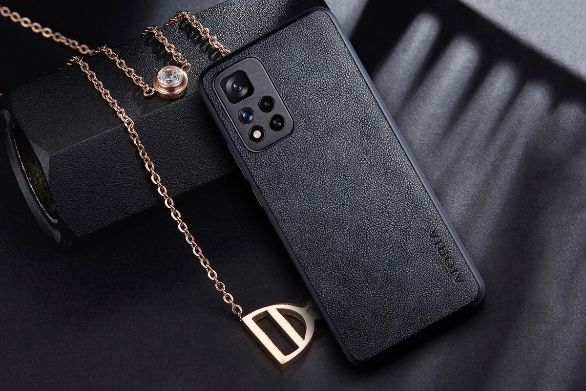 iphone waterproof bag Case for Xiaomi Redmi Note 11 Pro Plus 11S 11T 5G 11E Pro Retro business PU leather Skin design cover for redmi note 11 pro case iphone pouch