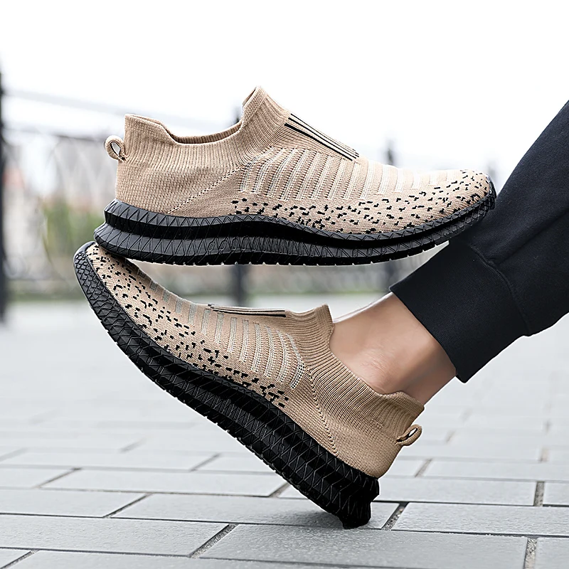 Description Picture 4 of itemWalking Shoes Men Outdoor Casual Flat Comfortable Lightweight Running Shoes Breathable Trendy Original Tennis Shoes for Men