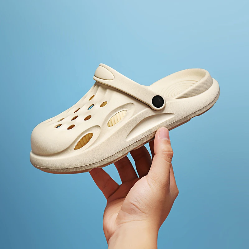 Summer Children Sandals Outdoor Hole Shoes Beach Roman Sandals Indoor Anti-slip