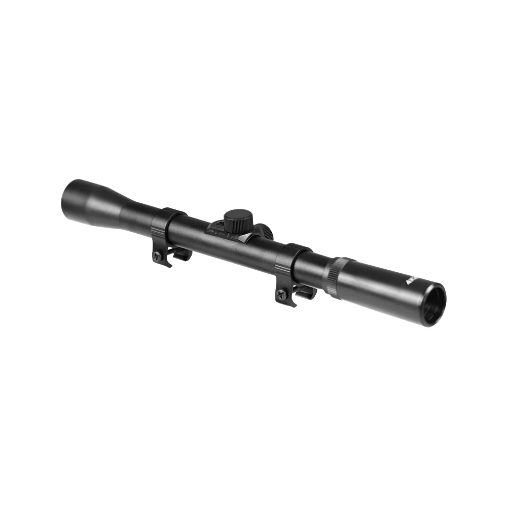 Rifle Scope LUGER 4x20 Hunting Optical Tactical Telescopic Sight Airsoft Fit 11mm Rail Gun