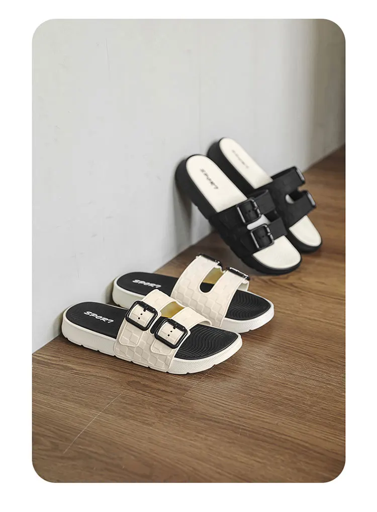 شباشب شاطئ صيفية للرجال صنادل مريحة تسمح بمرور الهواء خفيفة للغاية شباشب رجالية داخلية وخارجية مقاس كبير 46 47