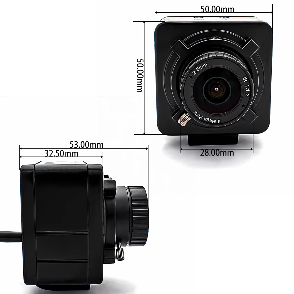 20X Zoom IP Camera 1080P 60FPS 1/2.8" IMX307 CMOS With 5-50mm Varifocal Lens Sup