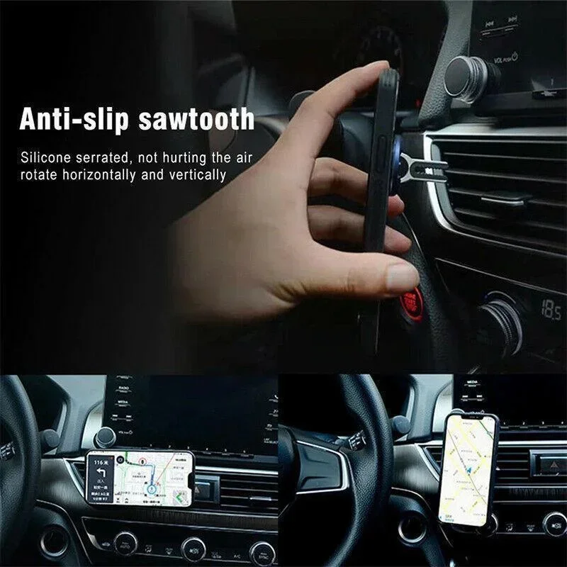 Universal 360° Rotating Phone Ring Holder and Car Mount