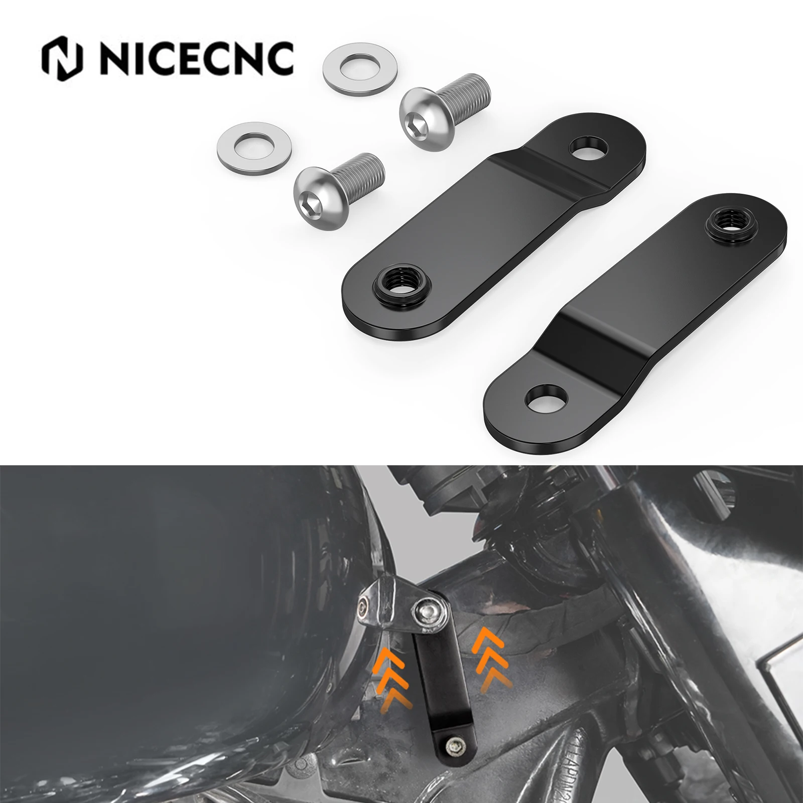 Kit Di Sollevamento Serbatoio Gas Per Harley Iron 883 Xl883N 2009-2018 Sportster 883 Super Low Xl883L 12-2018 Dyna Street Bob Fat Bob Low Rider