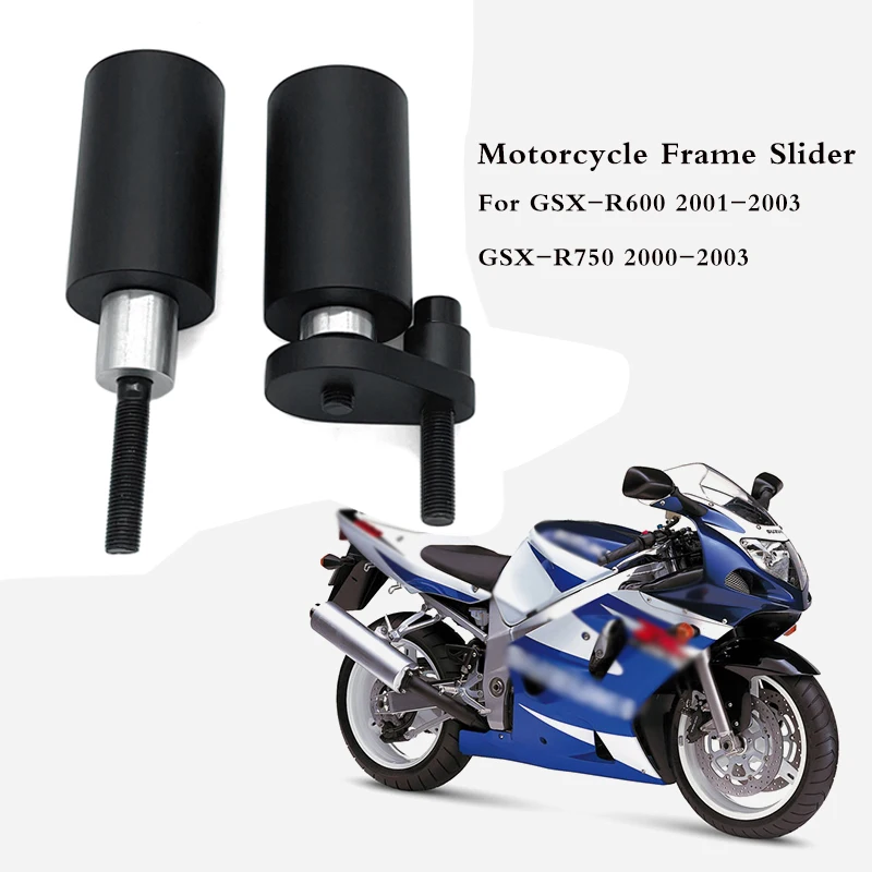 GSXR600NoCutMotorcycleFrameSlidersCrashFallingProtectionFit