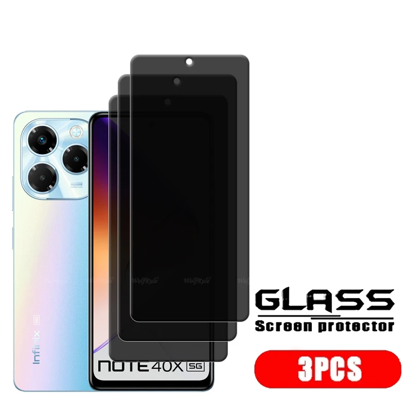 4 قطعة ل انفينيكس نوت 40X 5 جرام زجاج انفينيكس نوت...