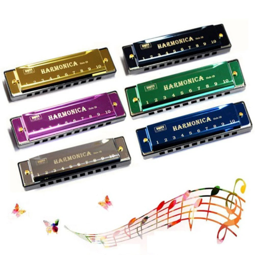 

Harmonica For Students And Beginners 10 Holes Key Of C Blues Harmonica Mouth Organ Beginners Kids Educational Toys
