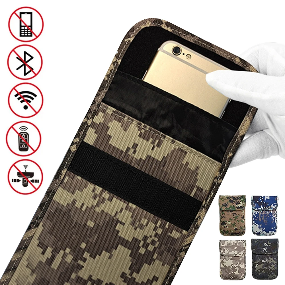 

Faraday Bag Cell Phone Signal Shielding Bag Signal Blocker Anti-Hacking Prevent GPS Tracking Bag For Cell Phones GPS Car Key
