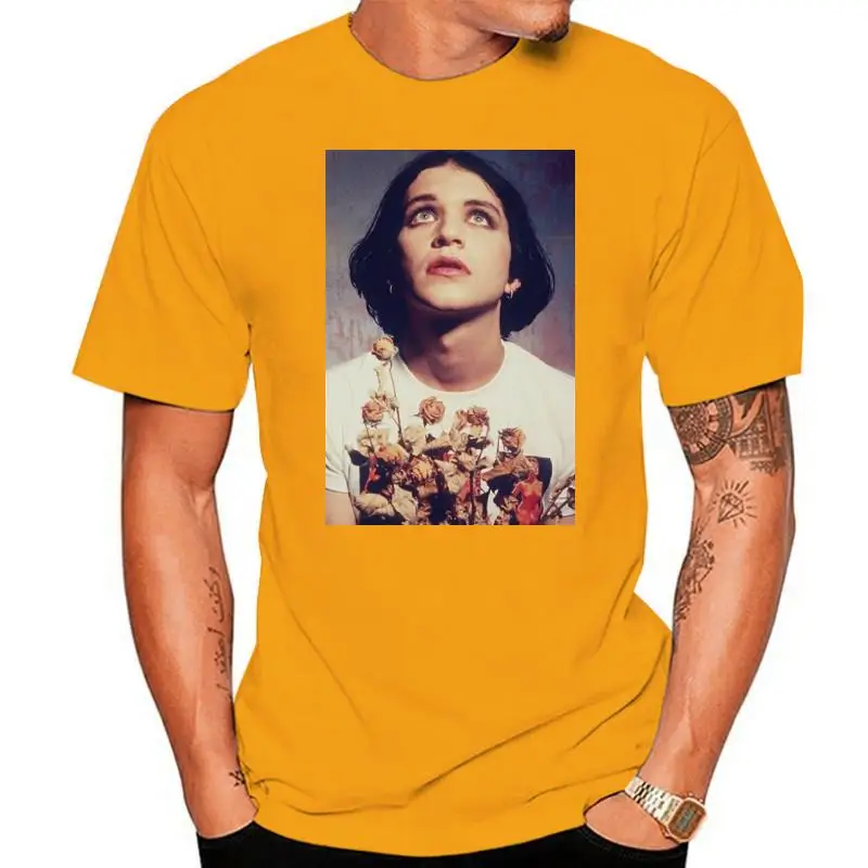 Brian Molko Placebo,tribute ladies fitted T-shirt,all sizes 