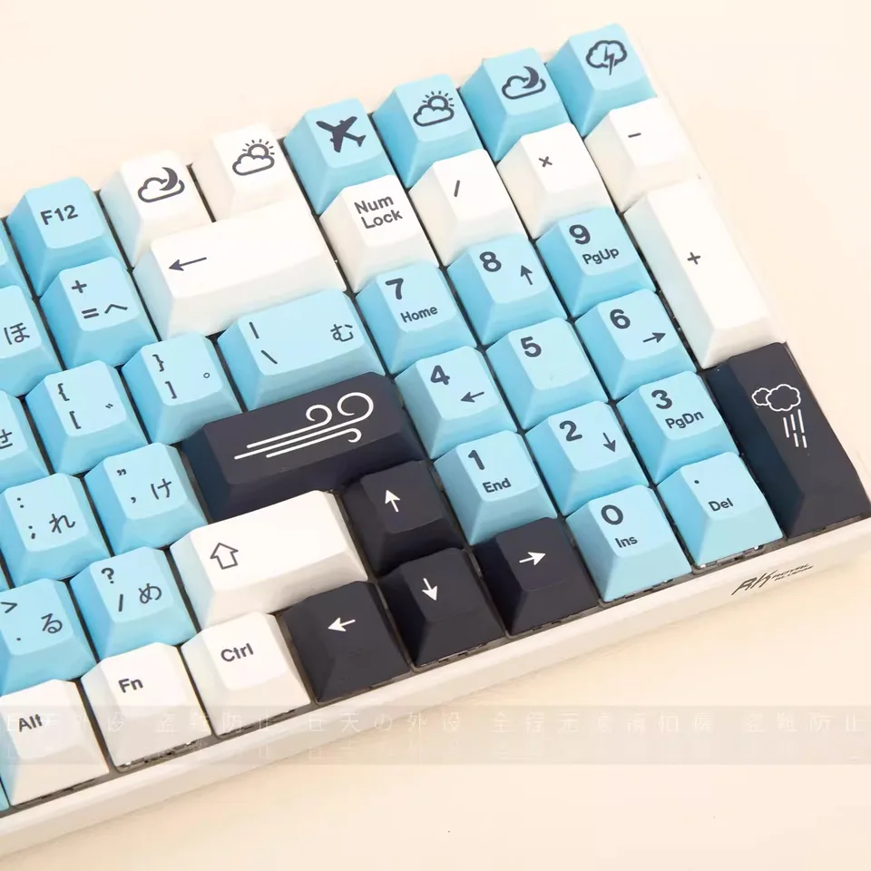 143 Keys/set GMK Nimbus Keycaps PBT Dye Sublimation Key Caps