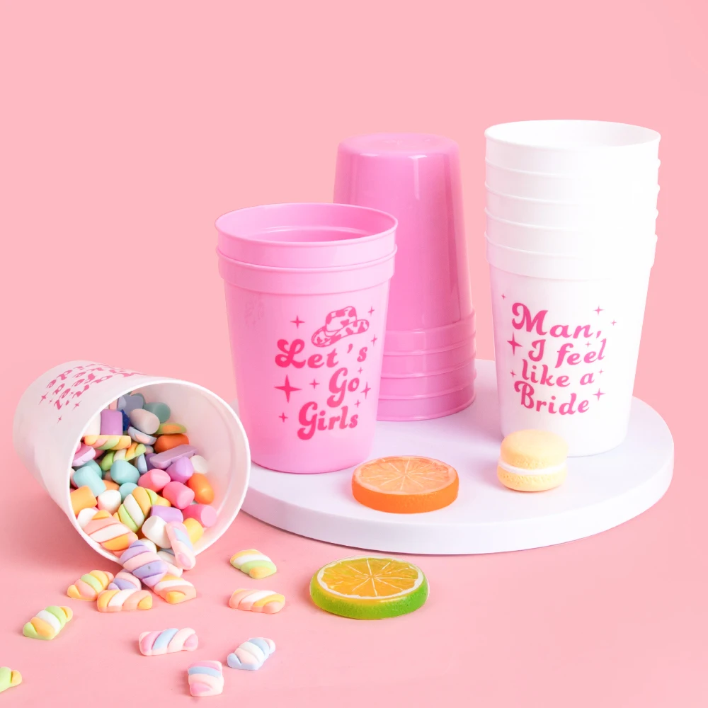 Bachelorette Party Straws - Bride & Diamond Ring Decorations (11-Piece Set)