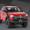 1:24 Great Wall Motor POER Pickup Alloy Car Model Diecast Metal Off-road Vehicles Car Model Simulation Sound Light Kids Toy Gift 2