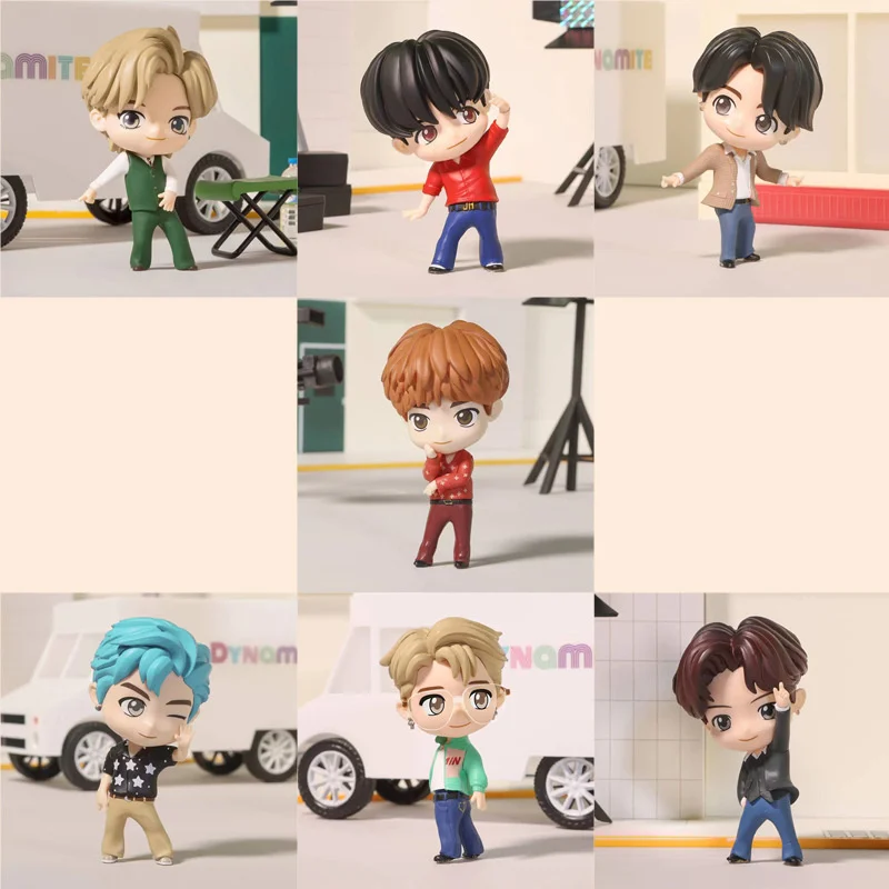 Лидер продаж 7 шт./лот 4G Φ 6G 7G крошечная фигурка TAN Bangtan Boys игрушечная группа модель