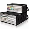 1pc Clothes Storage,Foldable Blanket Storage Bags,Storage Containers for Organizing, Clothing, Bedroom, Closet, Dorm, Organizer 5