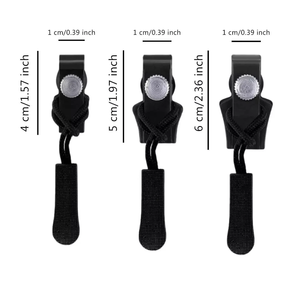 12/24PCS 이동식 지퍼 수리공 지퍼 머리 이동식 지퍼가 달린 머리 유니버설 DIY 의류 바느질 용품