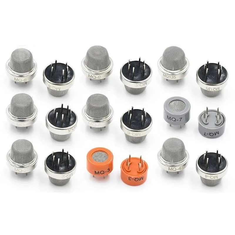 

3/10/20/50/100Pcs Gas Sensor Probe MQ-2 MQ-3 MQ-4 MQ-5 MQ-6 MQ-7 MQ-8 MQ-9 MQ-135 Probe Non Module