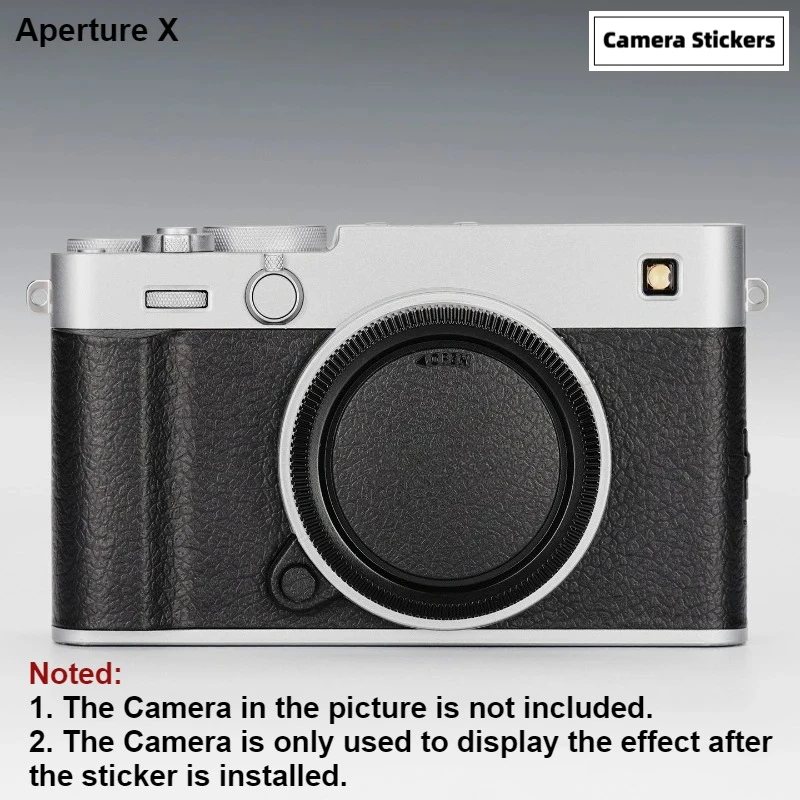Fuji XE5 투명 카메라 스티커 XE 5 Fujifilm X-E5 랩 커버 스티커용 투명 카메라 스킨