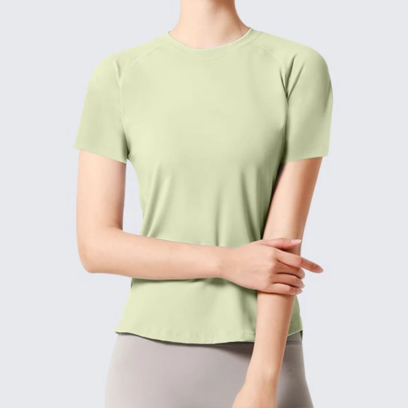 Aiithuug Sports Short Sleeve Running Quick Dry Back Breathable Yoga Tops Quick Dry Daily Active Wear Golf Shirts Tennis Tops Gym