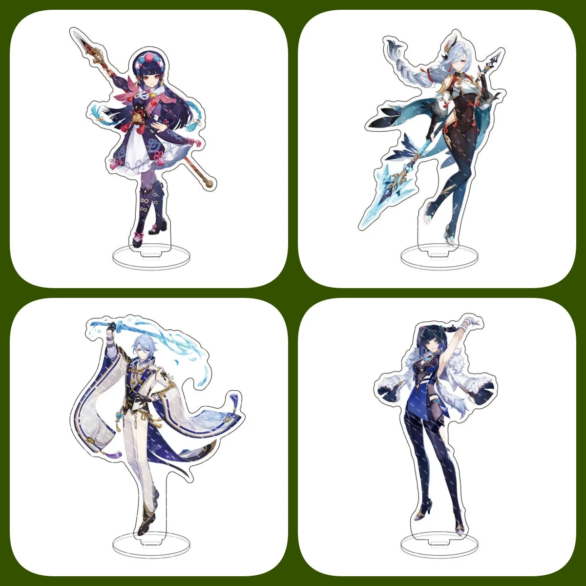 Hot Game Impact Figure New Character Yae Miko Gorou Hualingluo Thoma Action Figures Acrilico Stand Model Toy Anime Lovers Gift